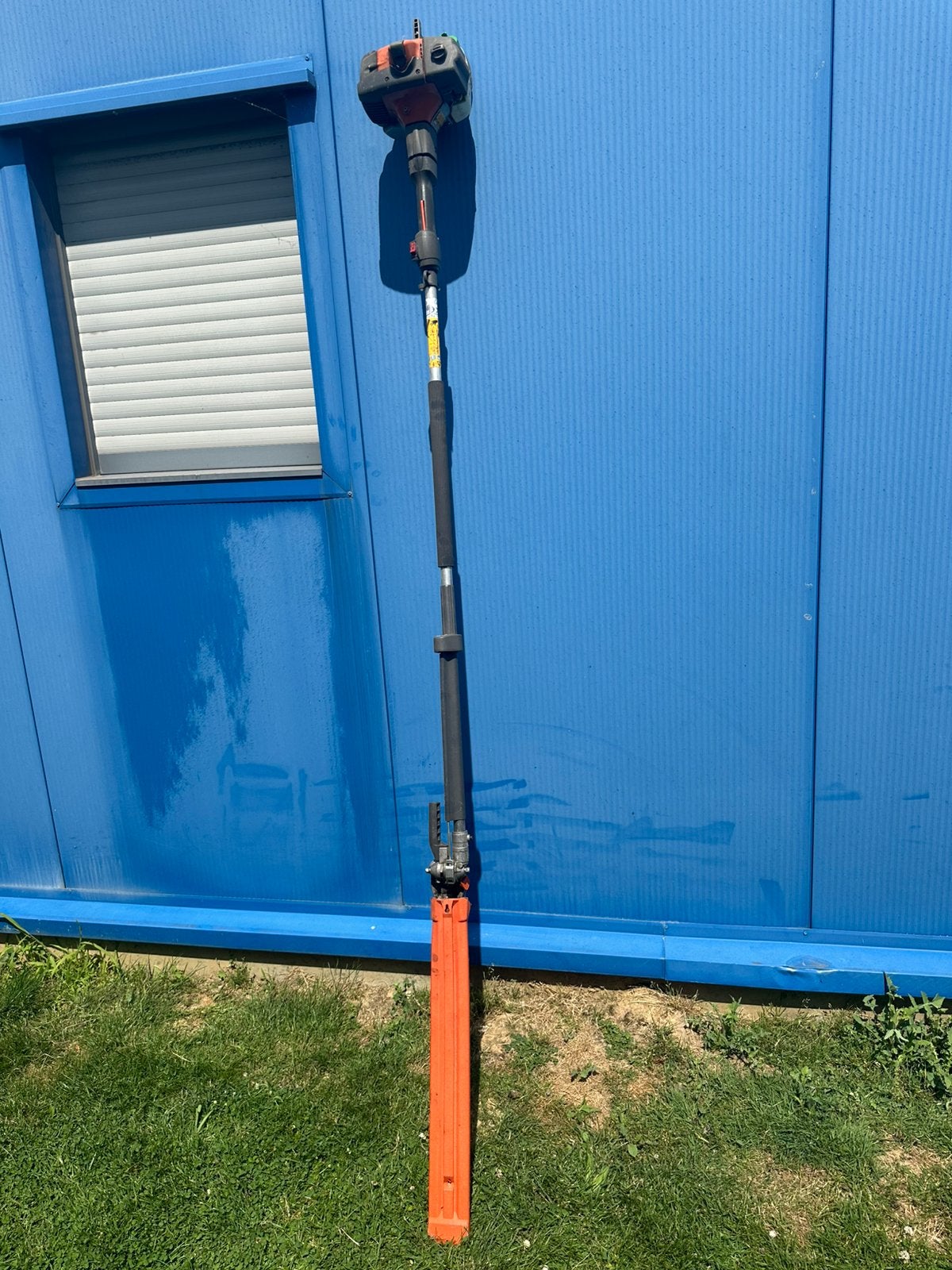 Heggenschaar op benzinemotor, Tuin en Terras, Takkenscharen, Gebruikt, 20 t/m 29 mm, Telescopisch, Verzenden