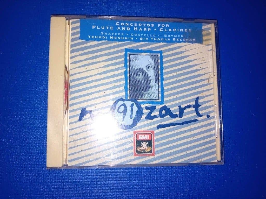 cd mozart 91 concertos pour flûte et harpe, clarinette, Enlèvement ou Envoi, Mozart, Comprend un livret, Comme neuf