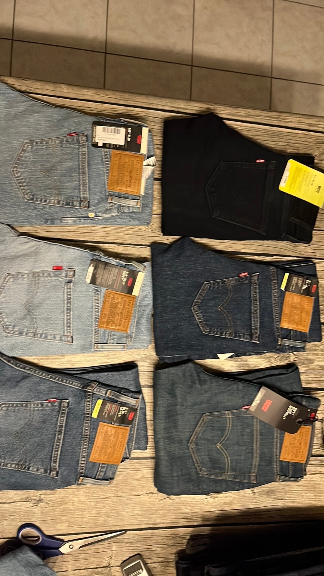Levi’s nieuwe Jeans - W28 L32, Ophalen, Nieuw, Blauw, W32 (confectie 46) of kleiner