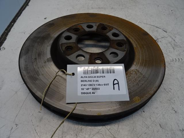 FREIN DISQUE AVANT Alfa Romeo Giulia (952) (01-2015/10-2022), Utilisé, Alfa Romeo