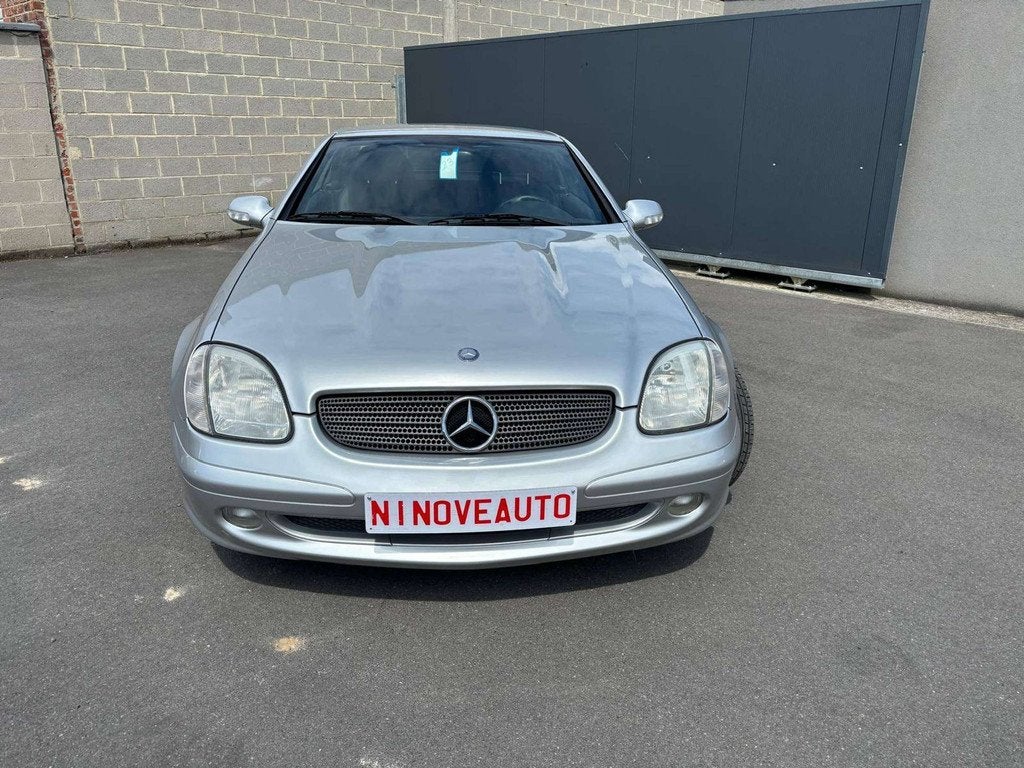 Mercedes-Benz SLK SLK200 i Kompressor*Cabriolet LEDER AIRCO, Voorwielaandrijving, 1998 cc, Gebruikt, Zwart