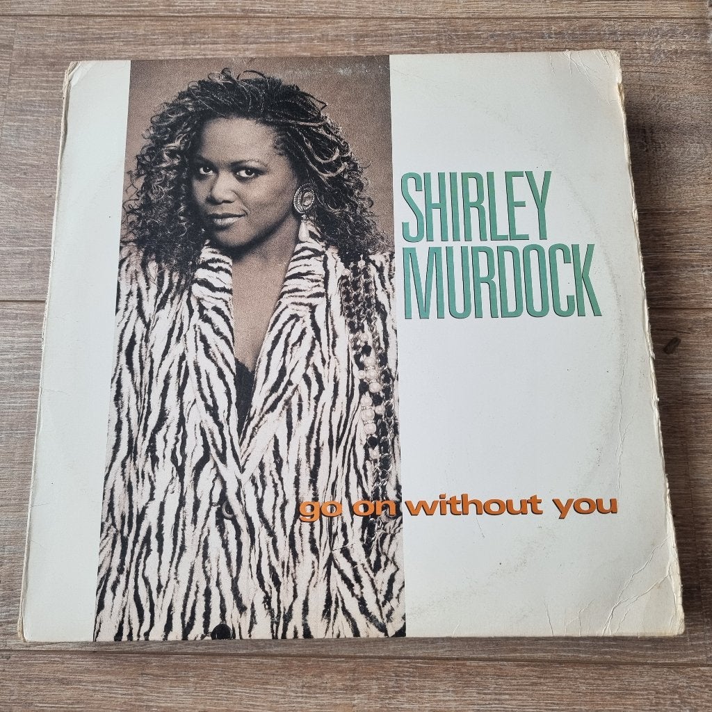 12" Shirley Murdock – Go On Without You, Cd's en Dvd's, Ophalen of Verzenden, Gebruikt, 12 inch, R&B en Soul