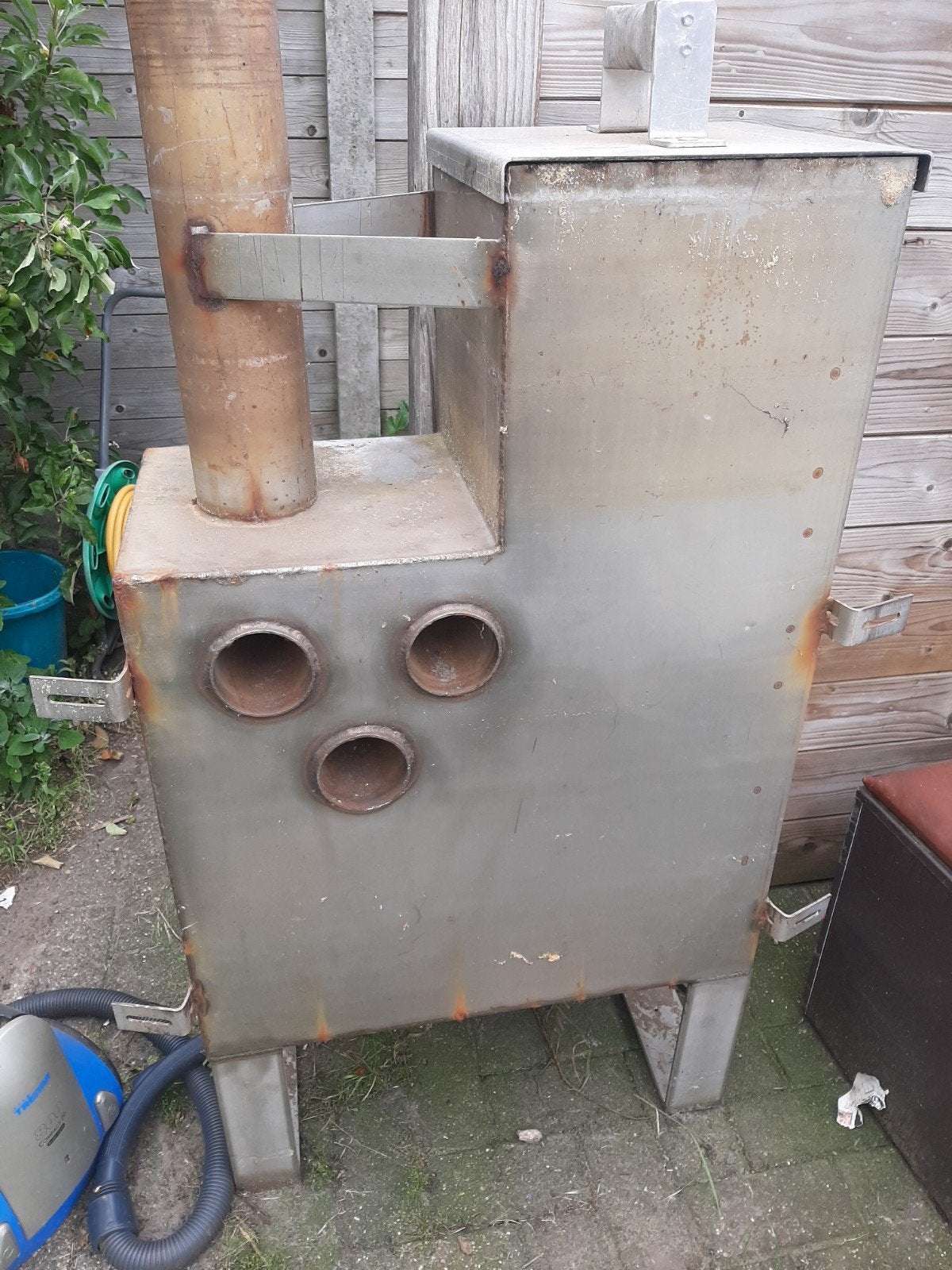 Houtkachel voor in hottube., Ophalen, Houtkachel