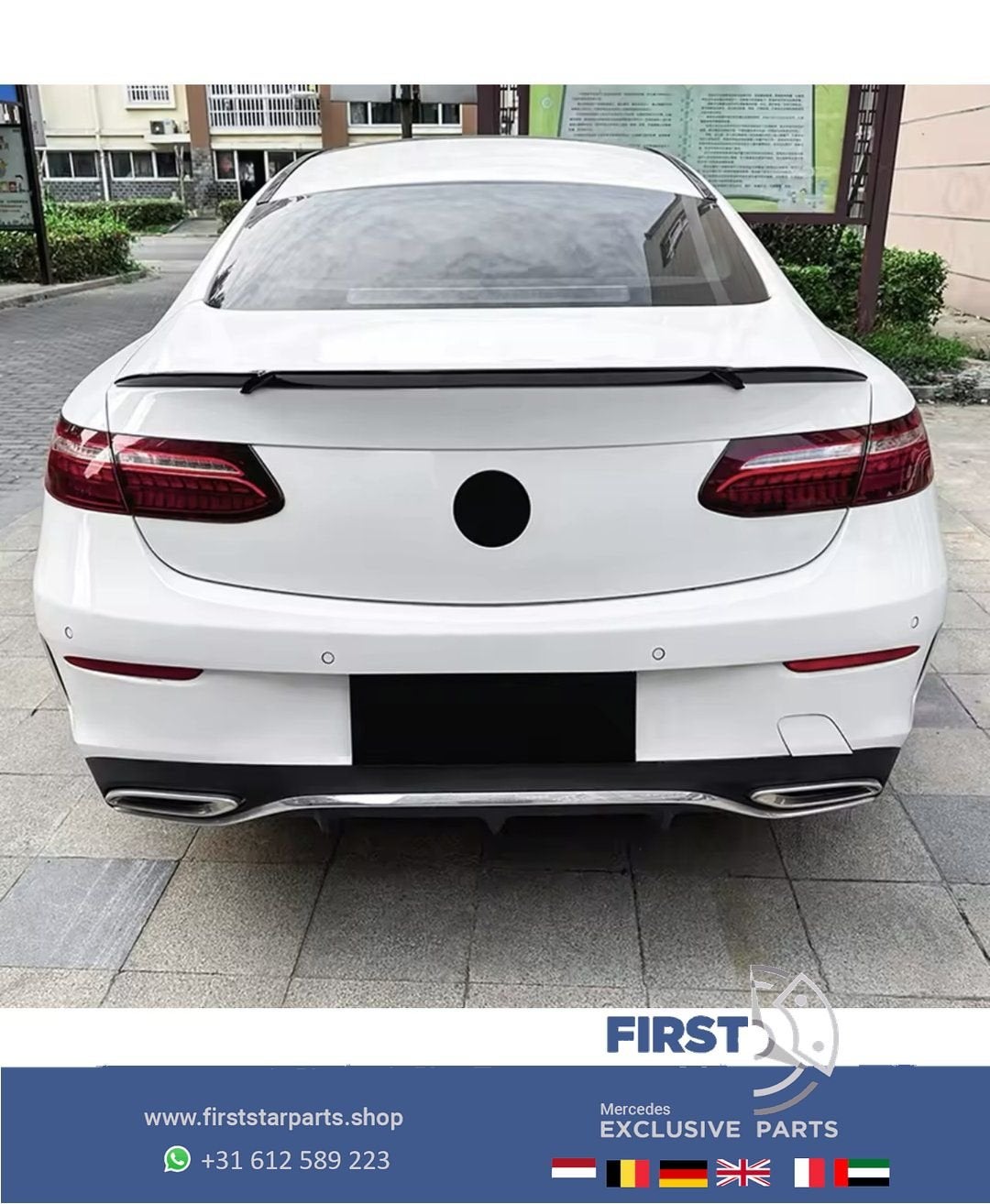 W238 C238 A238 E KLASSE COUPÉ CABRIO AMG KOFFERBAK SPOILER Z, Gebruikt, Ophalen of Verzenden, Achter, -