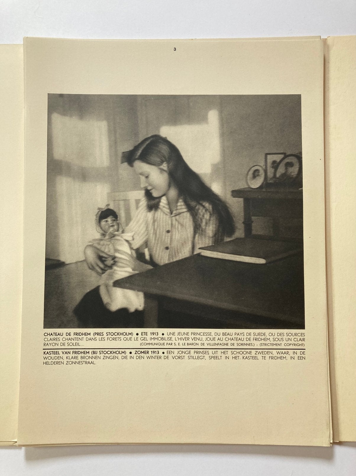 Mooie oude verzameling Belgisch koningshuis,  1930-1960, Verzamelen, Ophalen of Verzenden, Gebruikt