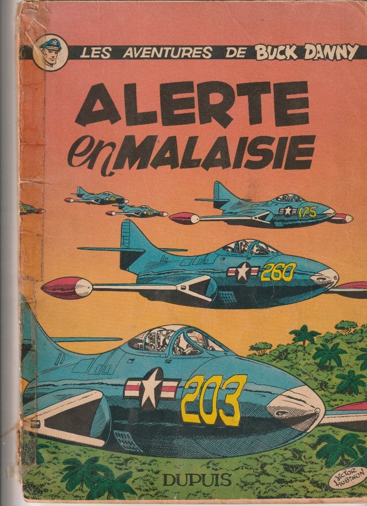 BUCK DANNY BD VOLUME 18 ALERT IN MALEISIË 1958, Gelezen, Charlier - Hubinon, Eén stripboek, Ophalen of Verzenden
