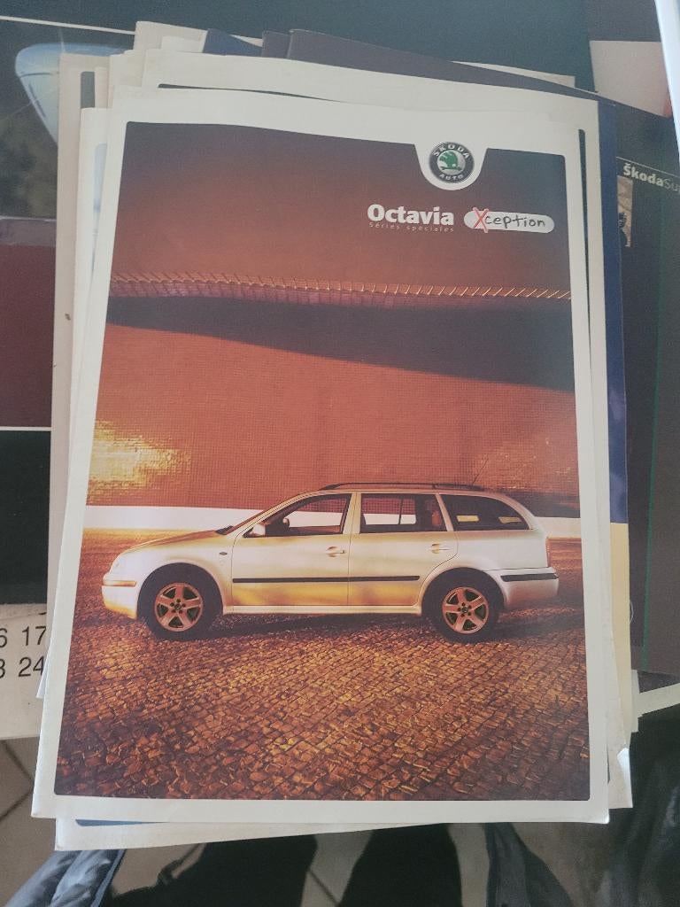 Catalogue Škoda Octavia Xception (Ancienne Concession), Livres, Autos | Brochures & Magazines, Enlèvement, Neuf, Autres marques