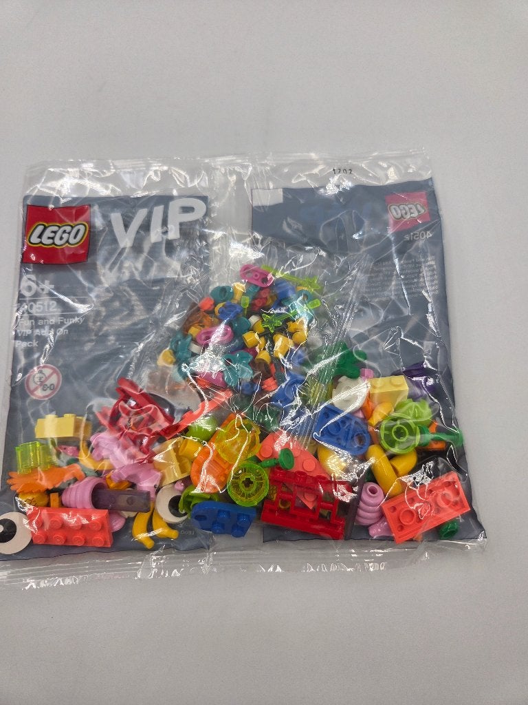 Pack en polyéthylène à ajouter Lego Vip 40512 Fun and Funky, Neuf, Enlèvement ou Envoi, Lego, Ensemble complet