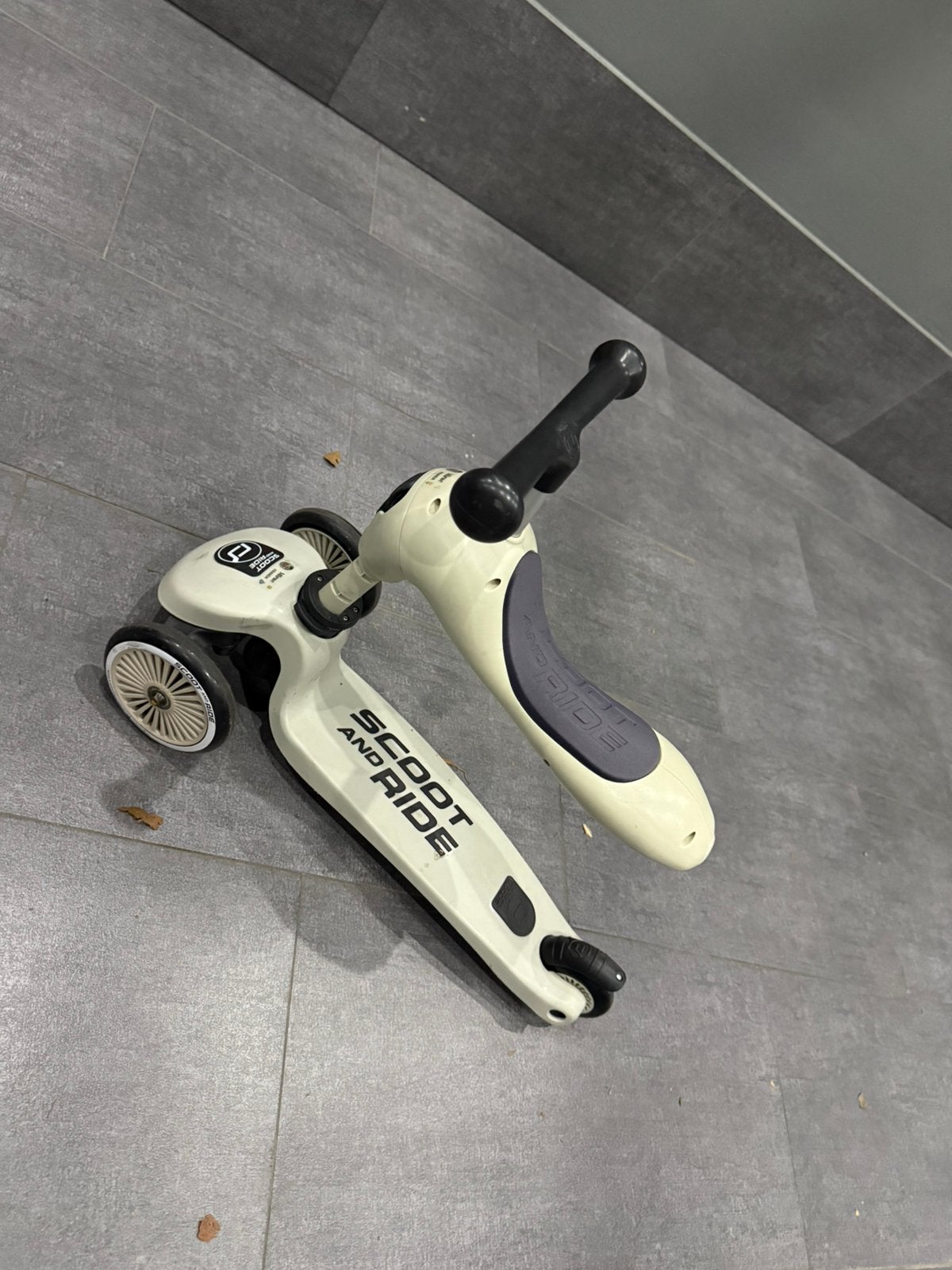 Scoot & ride, Ophalen