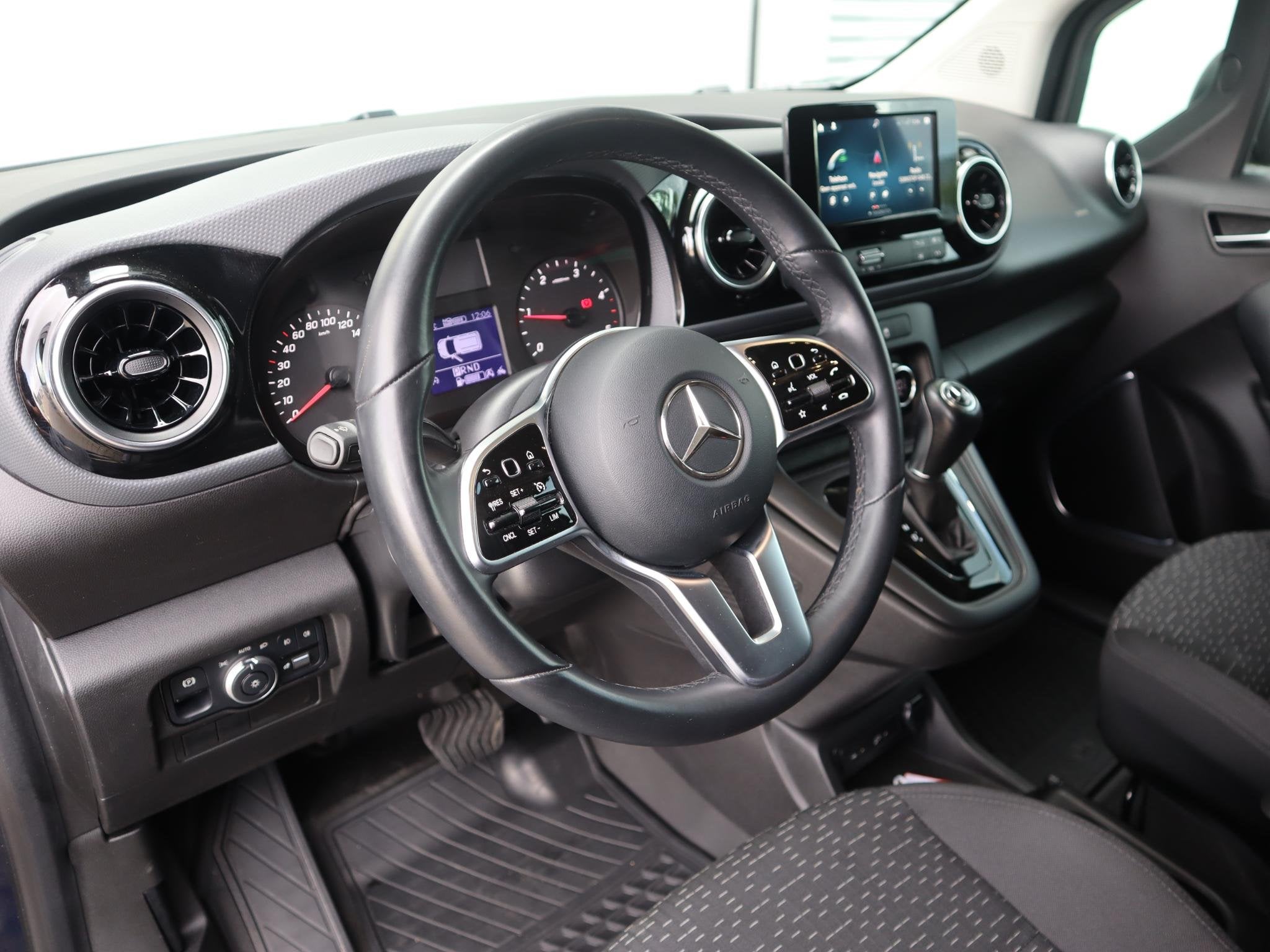 Mercedes-Benz Citan 110 CDI L2 PRO LED AUT., Stof, Euro 6, Blauw, Mercedes-Benz