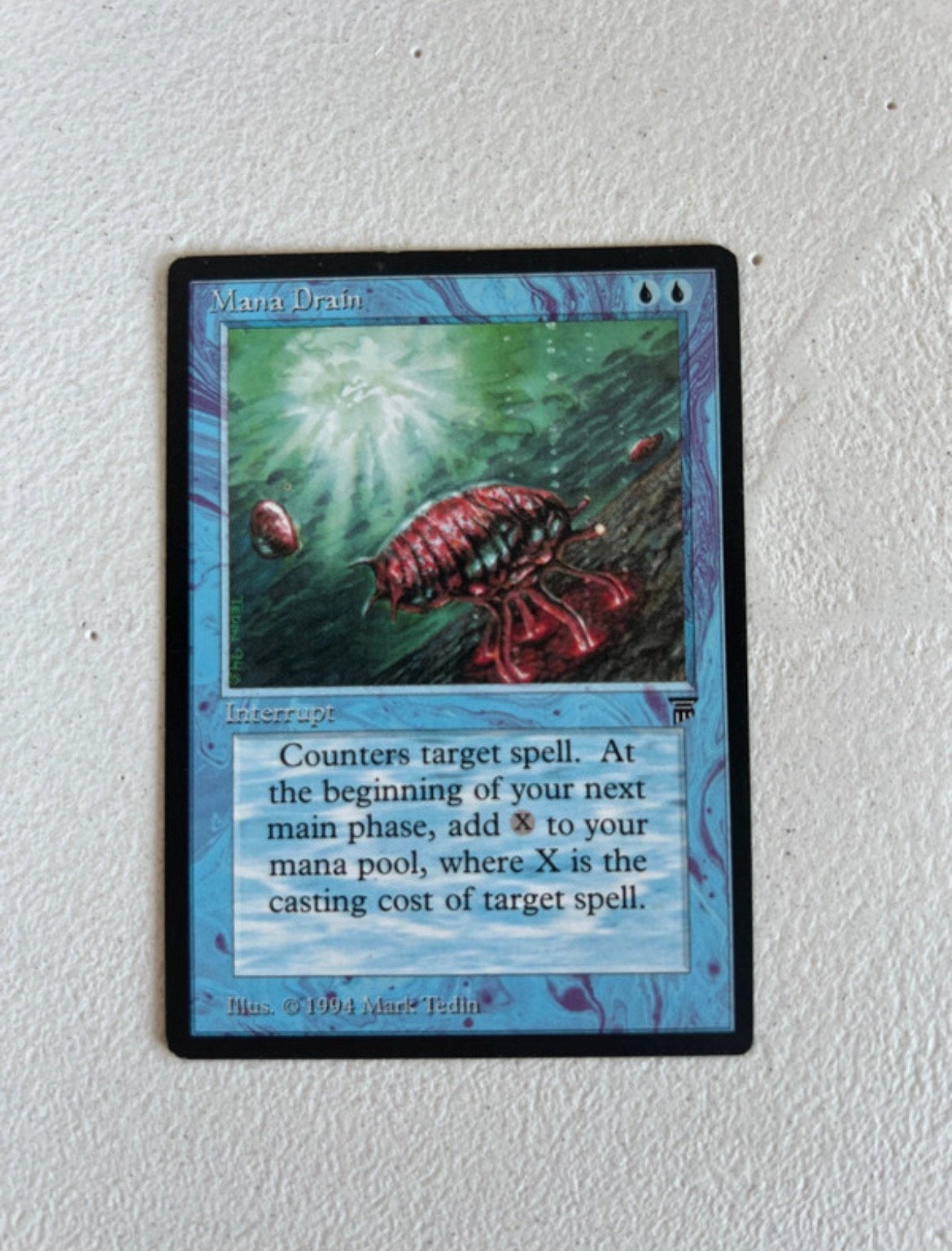 Magic: The Gathering – Mana Drain – Legends 1994 – English, Hobby & Loisirs créatifs, Jeux de cartes à collectionner | Magic the Gathering