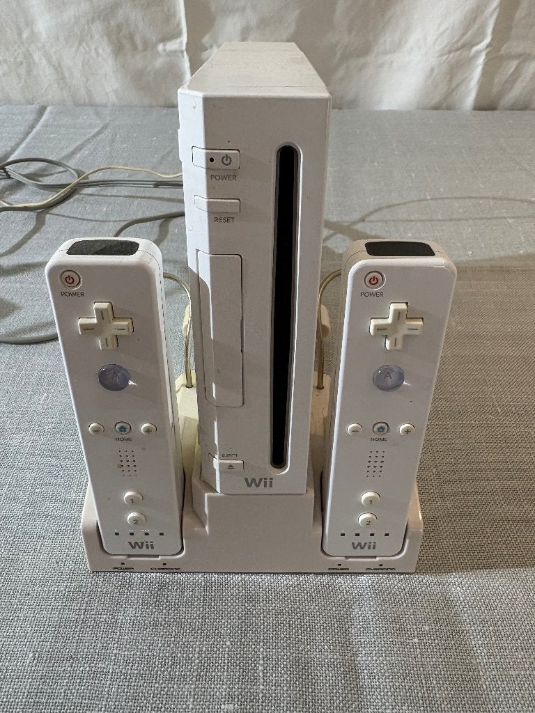 Nintendo Wii Set Compleet, Games en Spelcomputers, Ophalen of Verzenden, Gebruikt, Met 2 controllers, Met games