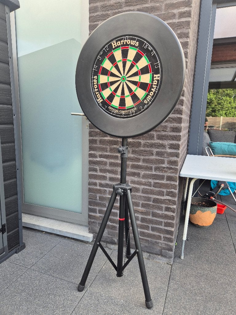 Complete Dartset inclusief Statief en Surround, Ophalen, Zo goed als nieuw, Dartbord