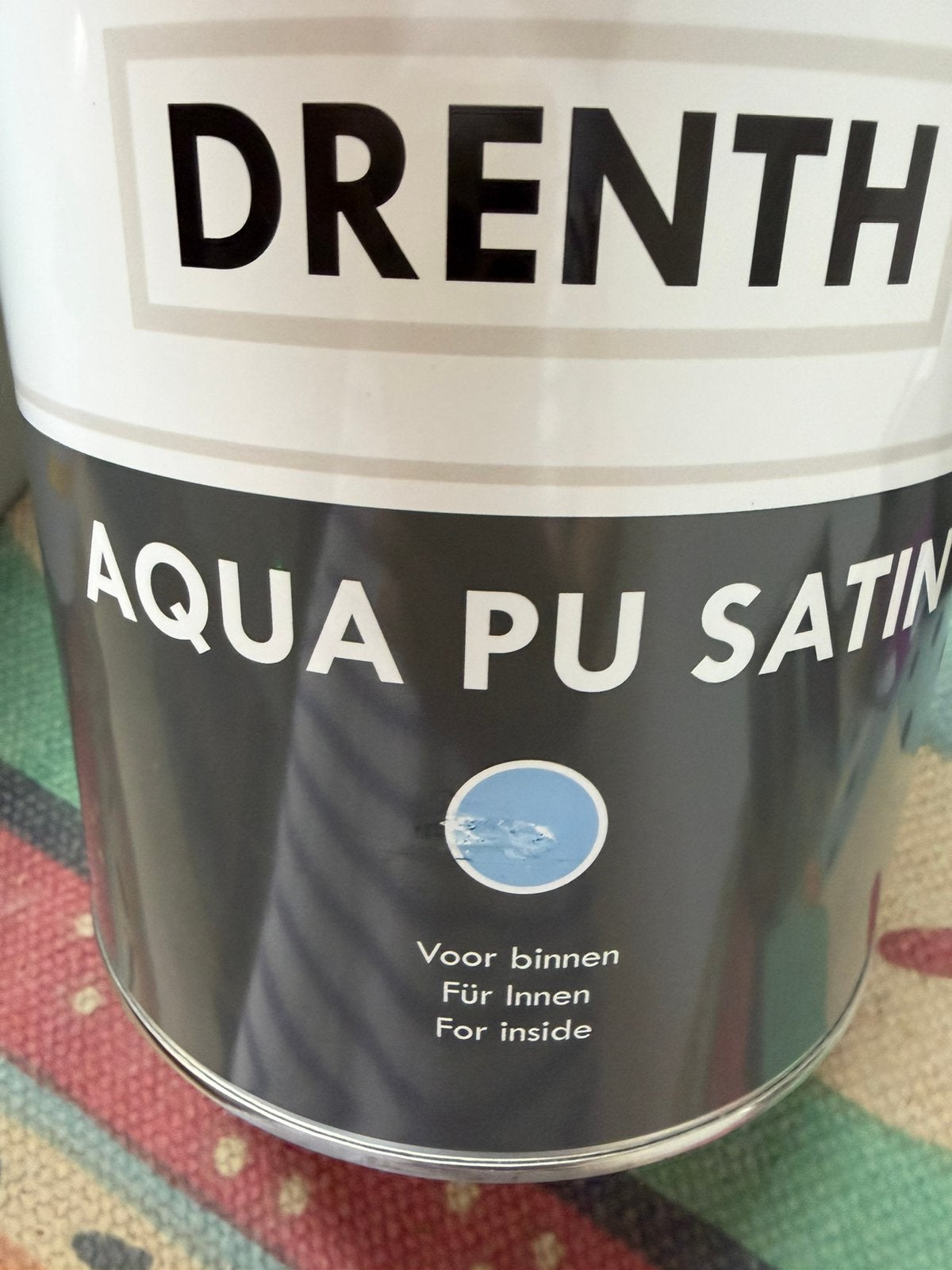 Drenth taupebruine lak 2,5liter, Hobby en Vrije tijd, Ophalen of Verzenden, Nieuw, Acrylverf