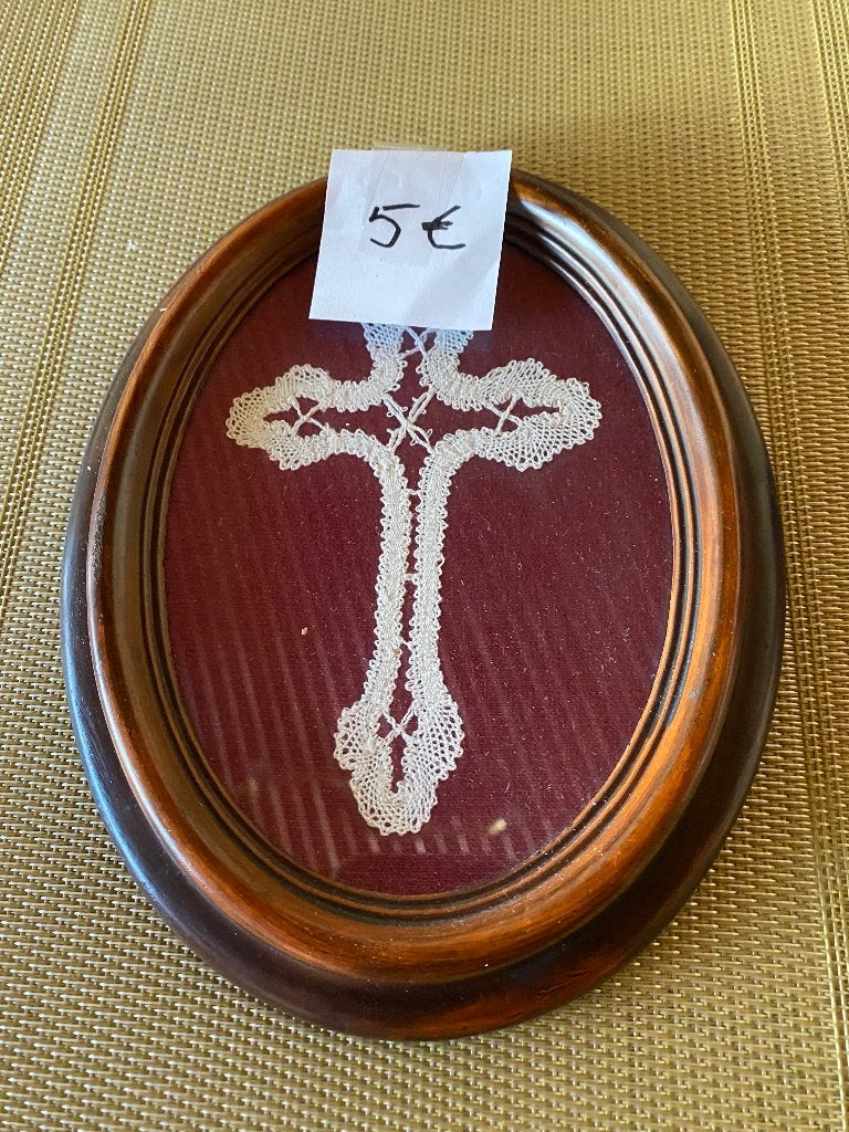 2 KADERS MET KANTKLOSSEN, Hobby en Vrije tijd, Ophalen, Nieuw