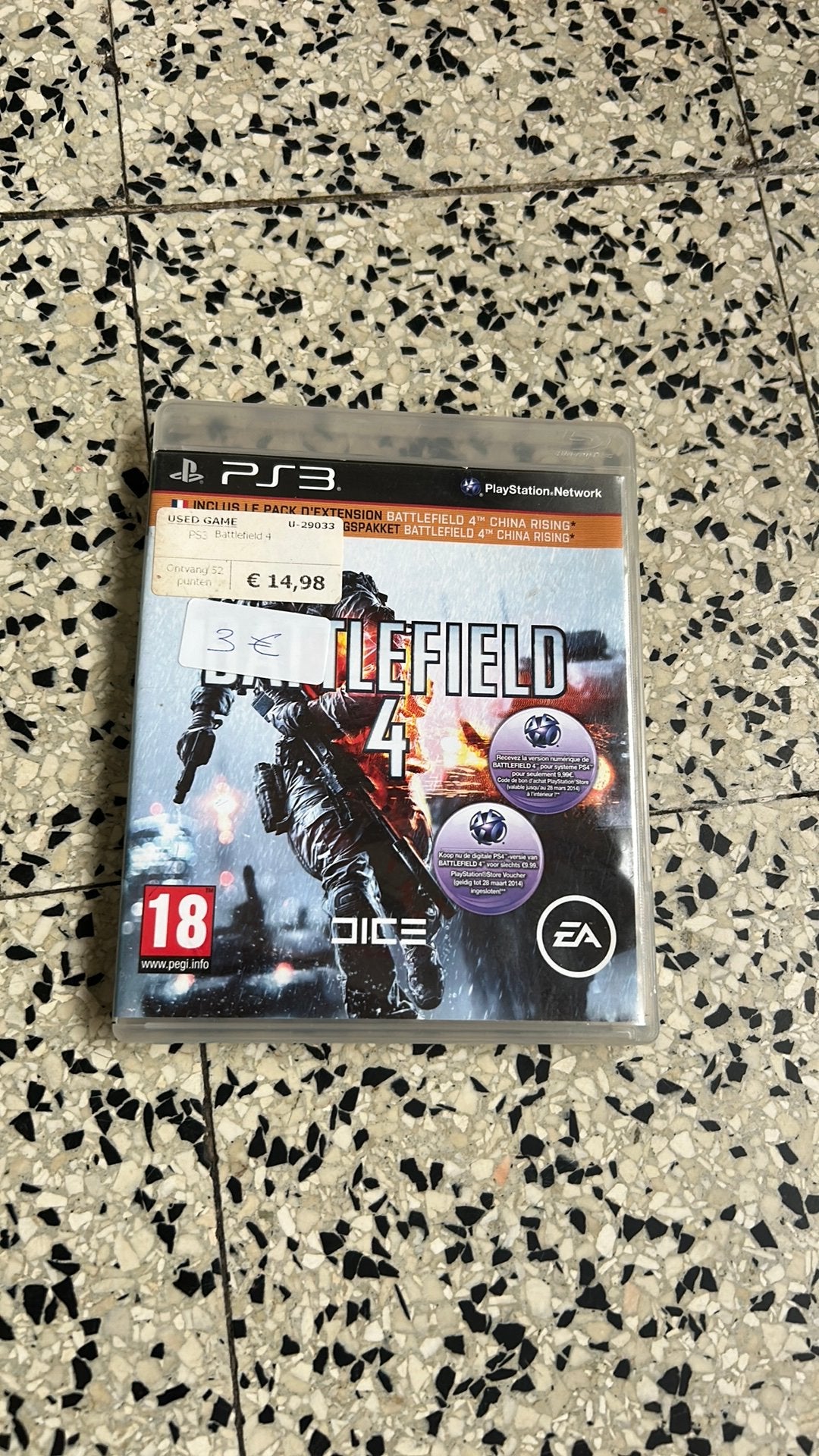 Ps3 batlle field, Ophalen of Verzenden, Zo goed als nieuw