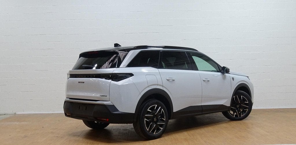 Peugeot 5008 1.2 HYBRID 145 GT +pano dak+ 7 seats, Auto's, Peugeot, Stof, Gebruikt, 1700 kg, Bedrijf