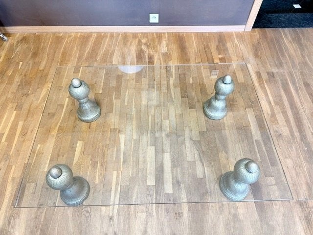 Table de salon, Ophalen, 50 tot 100 cm, 100 tot 150 cm, Glas