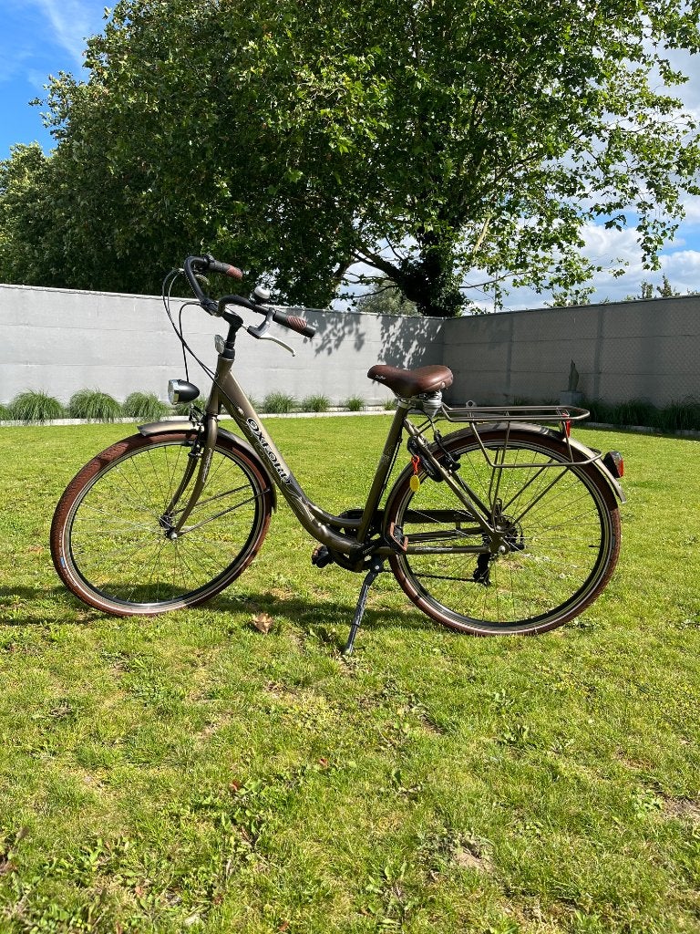 Mooie damesfiets Oxford - kleur Brons metallic, Enlèvement, Comme neuf, Autres marques, Vitesses