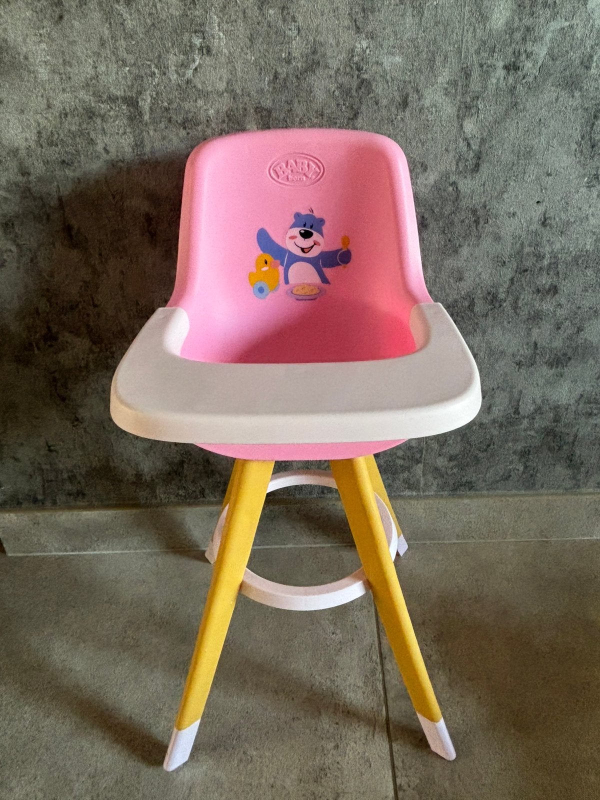 Eetstoel babyborn, Ophalen, Zo goed als nieuw, Babypop