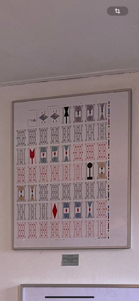 LEON WUIDAR geometrisch kunstwerk Prototype kaartspel, Antiek en Kunst, Ophalen