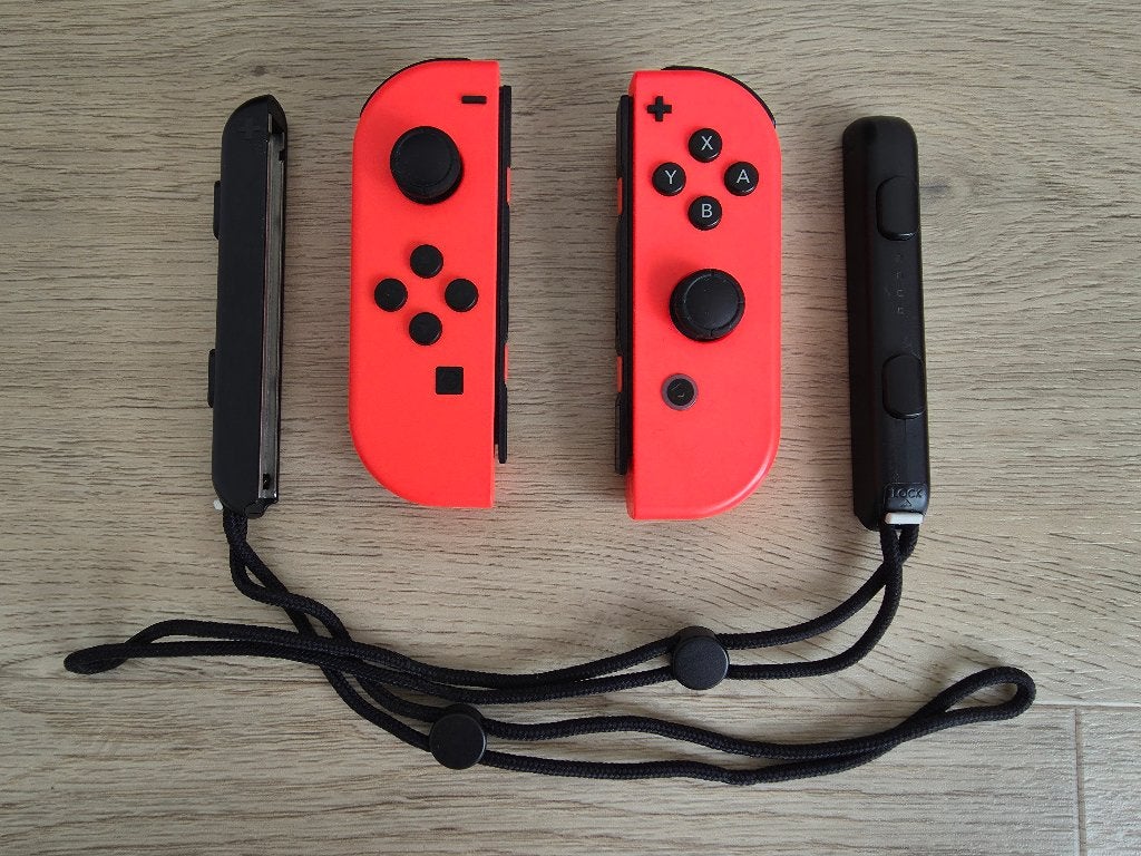 Joy Con 2 Nintendo Switch-controllers in zeer goede staat, Ophalen, Gebruikt
