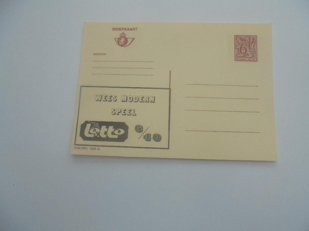 publibel -10 kaarten-postfris, Verzenden, Briefkaart