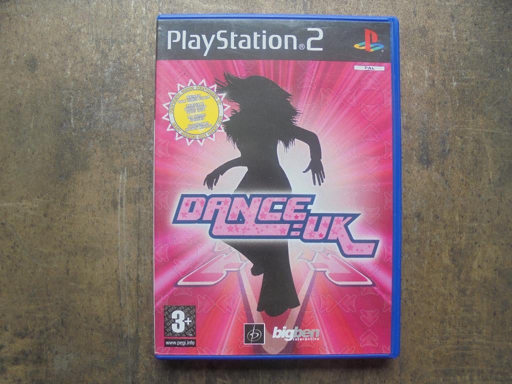 Dance UK voor PS2 (zie foto's), Games en Spelcomputers, Games | Sony PlayStation 2, Muziek, Gebruikt, 1 speler, Ophalen of Verzenden