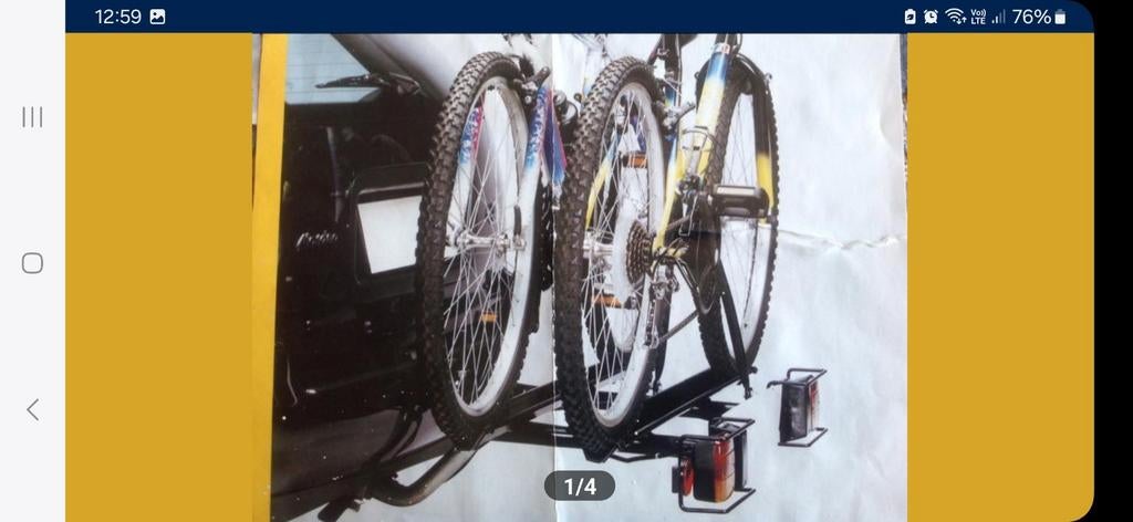 Fietsdrager nieuw. NIET voor elektrische fiets, Ophalen, 2 fietsen, Nieuw, Trekhaakdrager