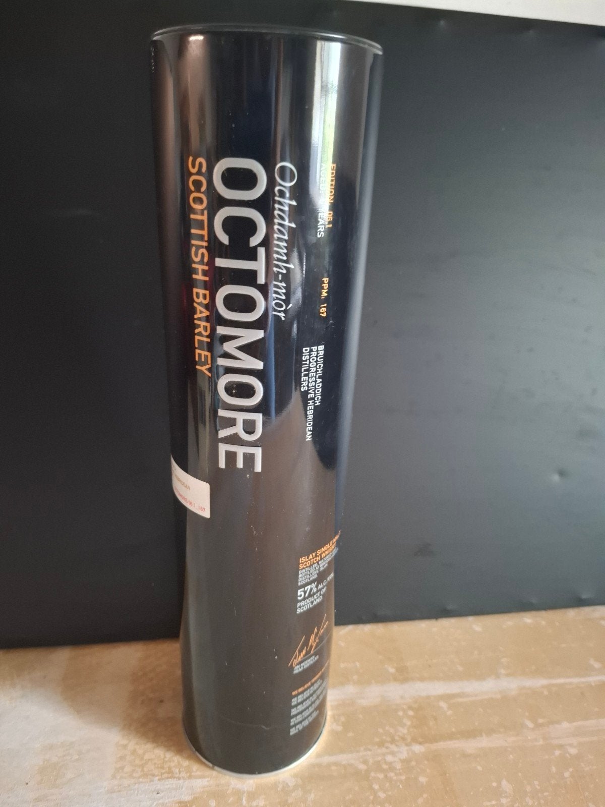 Whisky Octomore -5ans-Scottisch Barley-édition 06.1, Ophalen, Nieuw