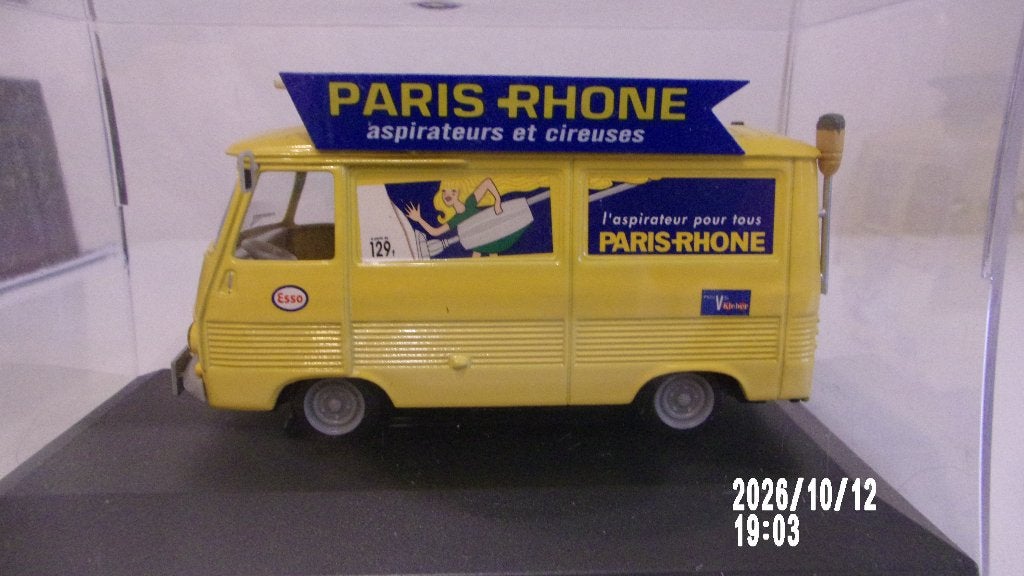 PEUGEOT J7 VOITURE BALAI TDF.NOREV 1/43 IMPEC,VITRINE, Enlèvement ou Envoi, Comme neuf, Voiture, Norev