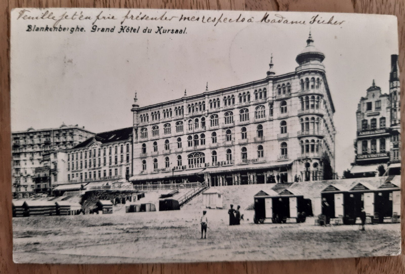 BLANKENBERGE le jour de ZEEDIJK 1906 !, Enlèvement ou Envoi