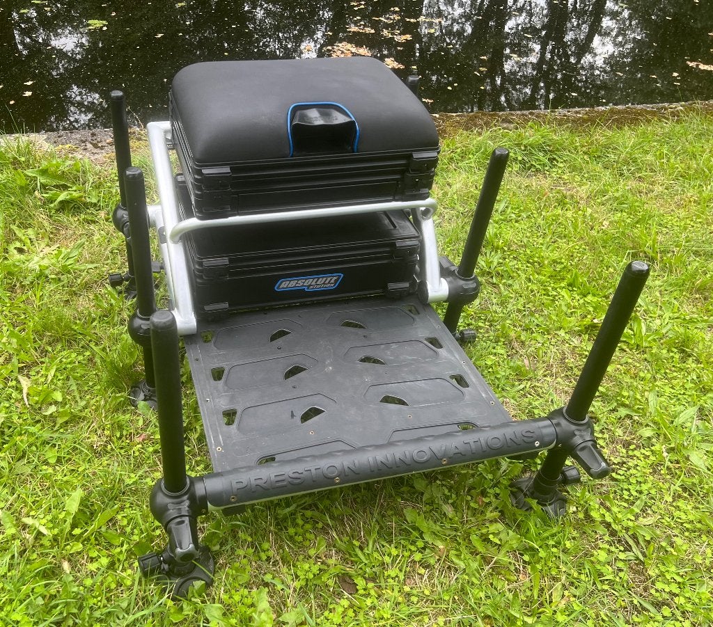 Preston Innovations Absolute d30 visbak, Ophalen of Verzenden, Gebruikt