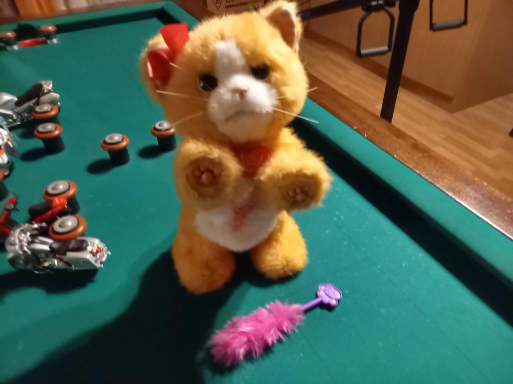 Interactieve knuffel, Ophalen