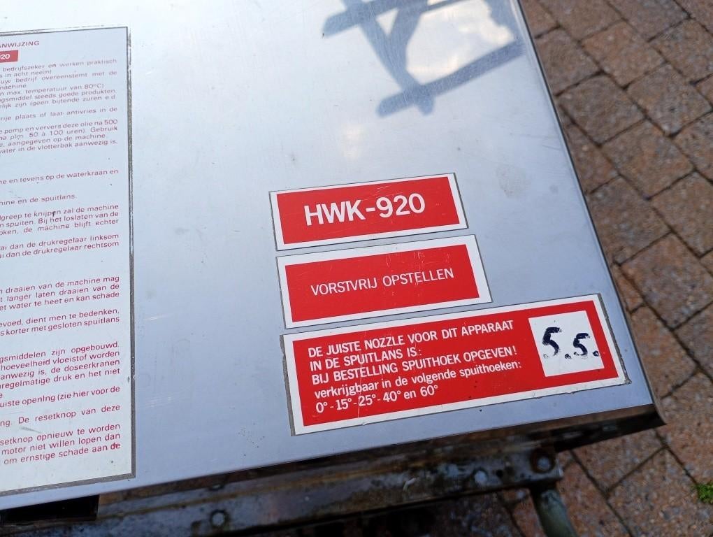 DampComat HWK-920, Enlèvement, Utilisé, Électrique
