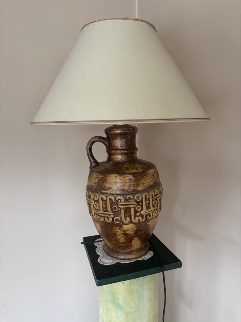 Antieke staande lamp, Ophalen, Zo goed als nieuw