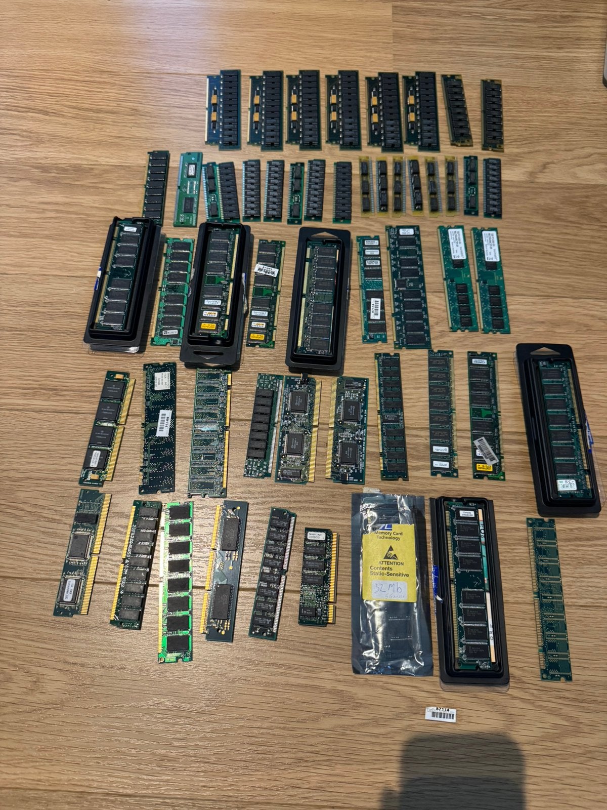 Partij vintage RAM sticks 53stks, Enlèvement ou Envoi, Comme neuf, Autres types