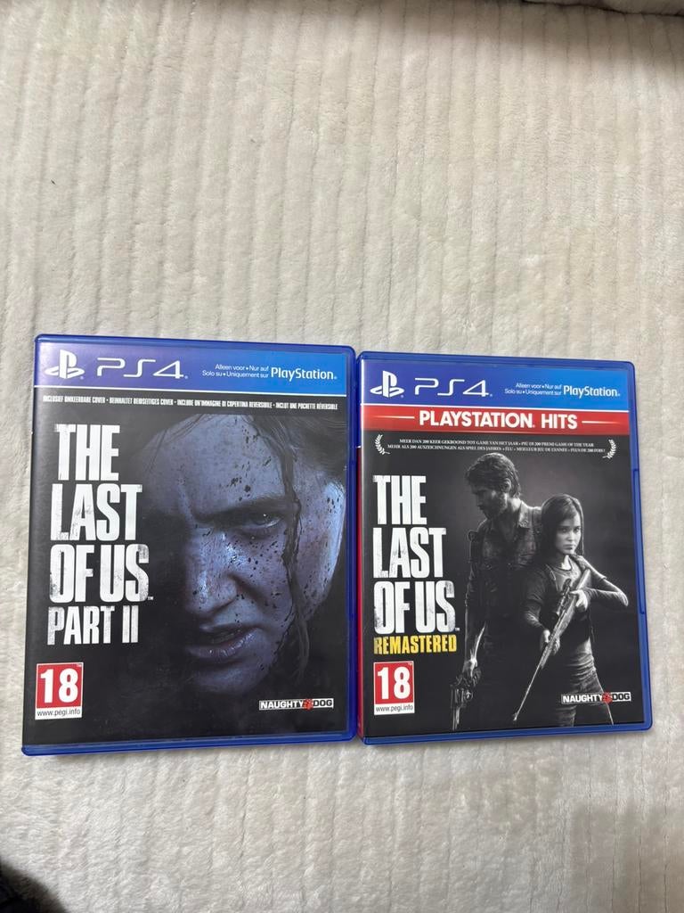 Jeux ps4 The last of us 1 et 2, Enlèvement, Comme neuf