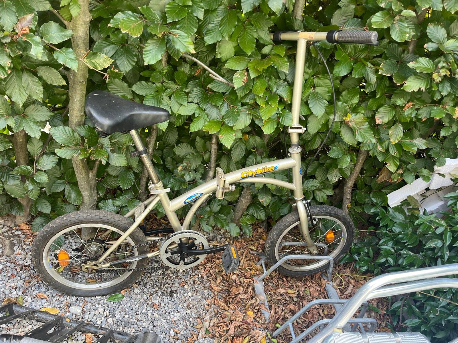 Vouwfiets, Ophalen, Gebruikt