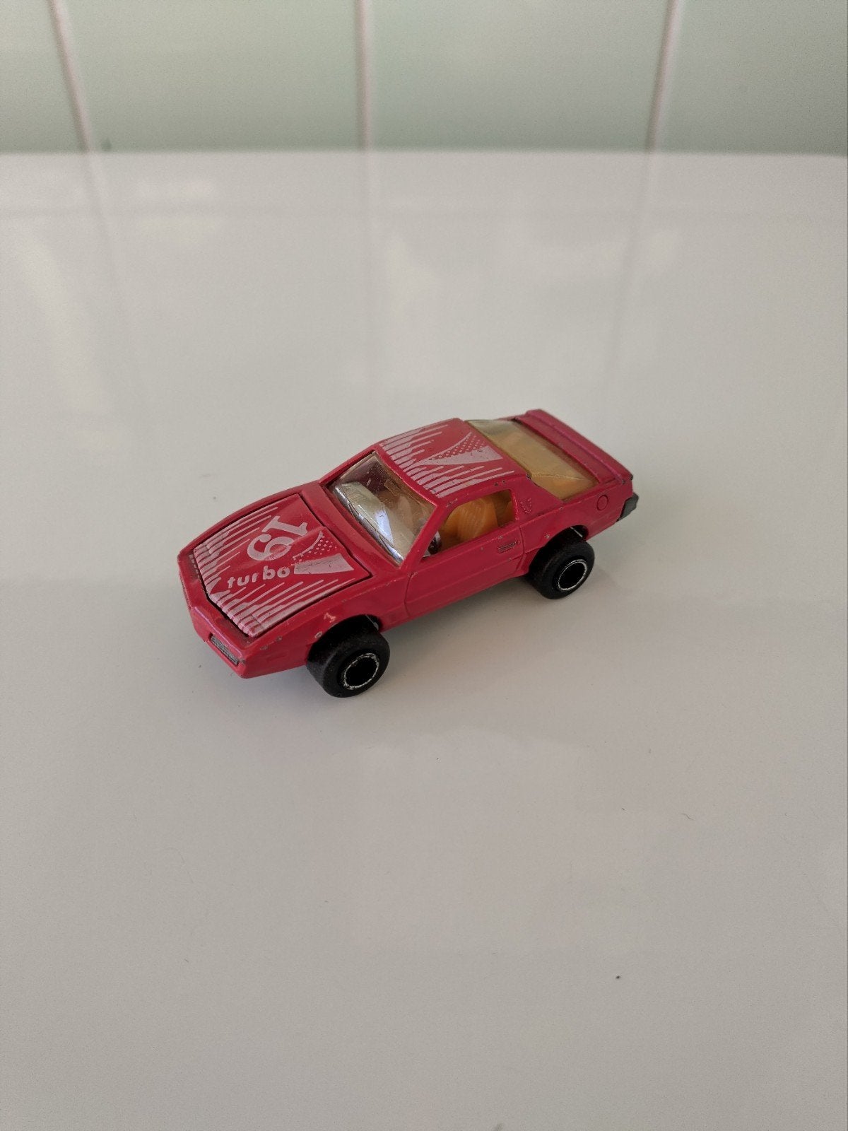 Majorette Pontiac Firebird AFHALING LEES BESCHRIJVING, Ophalen, Gebruikt, Auto, Majorette