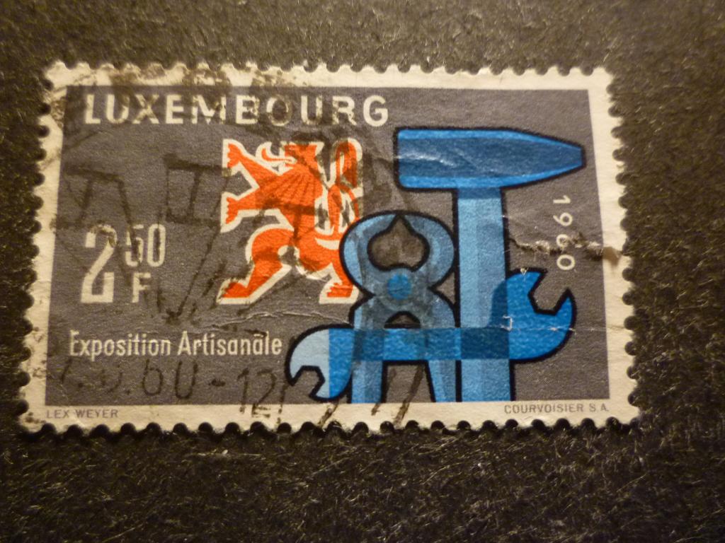 Luxemburg/Luxembourg 1960 Mi 622(o) Gestempeld/Oblitéré, Envoi, Luxembourg