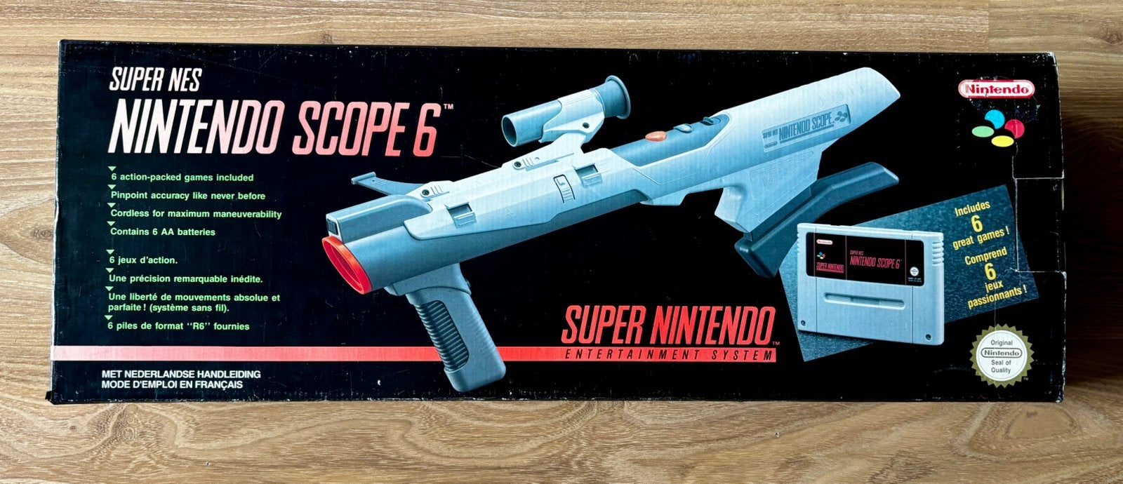 Nintendo Scope 6 (Super Nintendo / SNES), Ophalen of Verzenden, Zo goed als nieuw