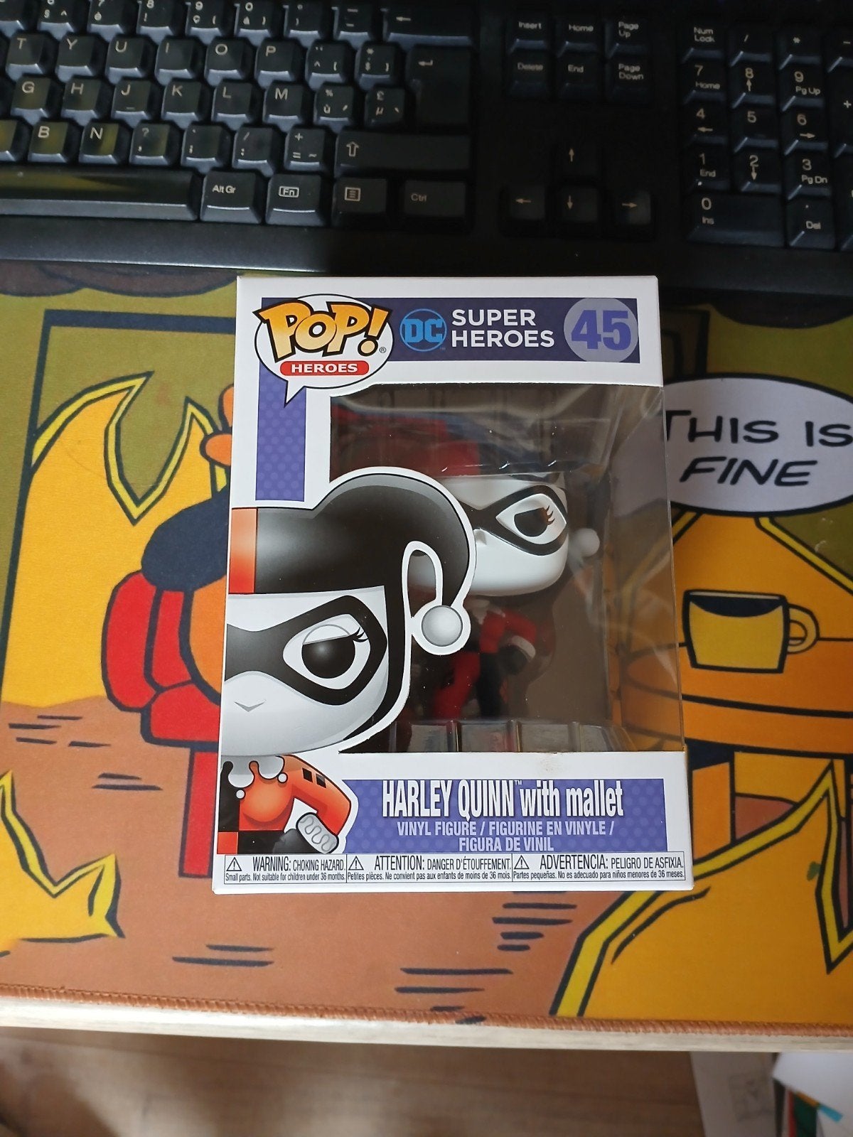 Harley quinn funko, Ophalen