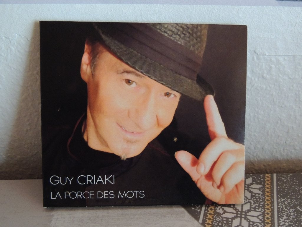 CD - Guy Criaki - La force des mots, Cd's en Dvd's, Cd's | Schlagers, Ophalen