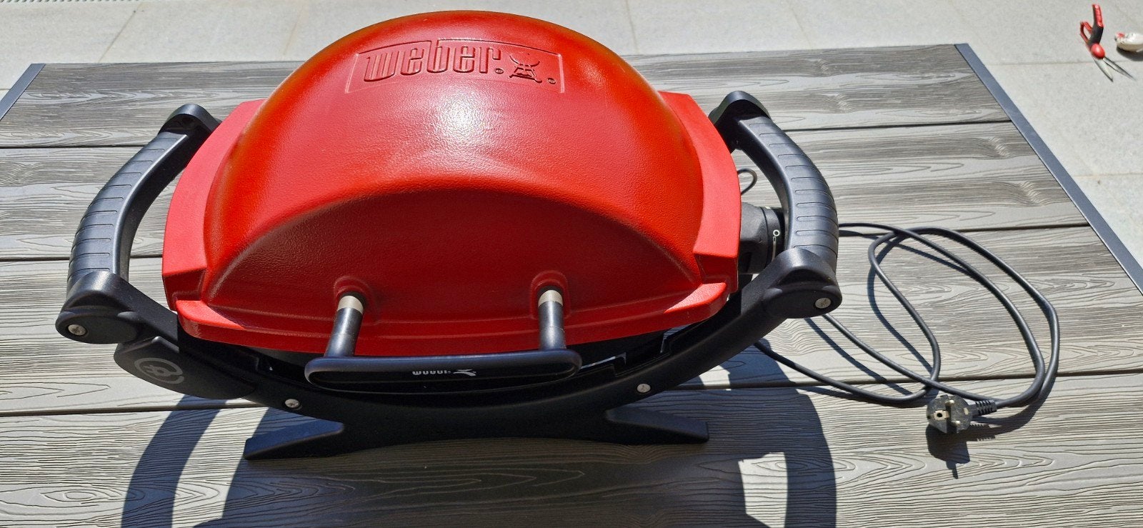 Weber Q140, Tuin en Terras, Ophalen of Verzenden