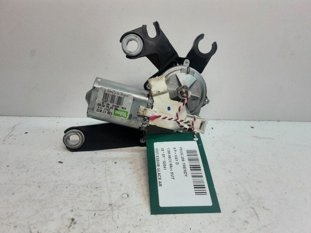 MOTEUR ESSUIE-GLACE ARRIÈRE Peugeot 206 (2A / C/H/J/S), Kontakt-peugeot@peugeot.com, Utilisé, Peugeot Deutschland GmbH, Bahnhofsplatz
65423  Rüsselsheim, DE