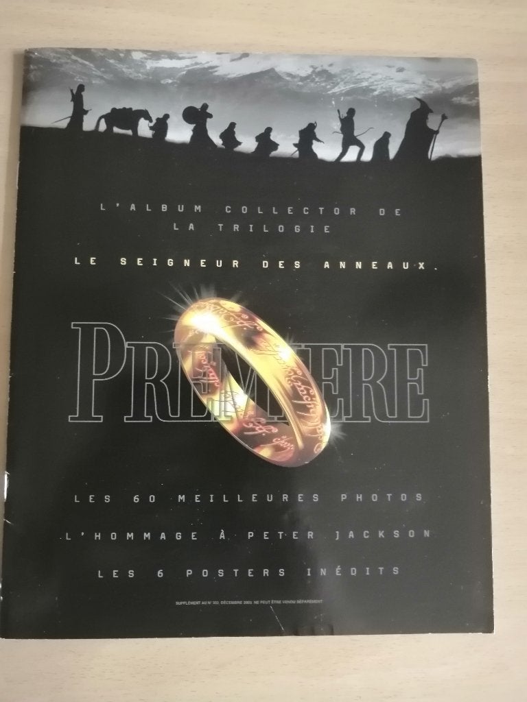 LE SEIGNEUR DES ANNEAUX - L'ALBUM COLLECTOR DE LA TRILOGIE, Boeken, Film, Tv en Media, Ophalen of Verzenden, Overige typen