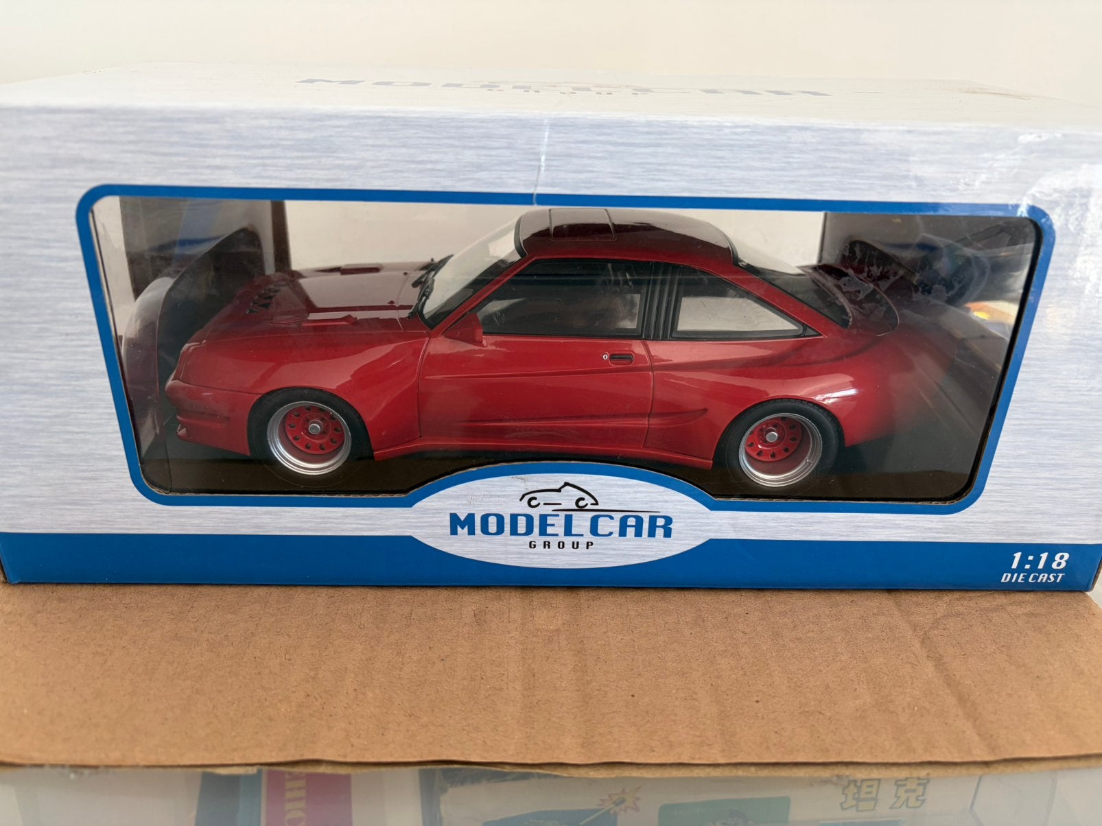 Modelcar opel manta b, Hobby en Vrije tijd, Ophalen of Verzenden, Nieuw