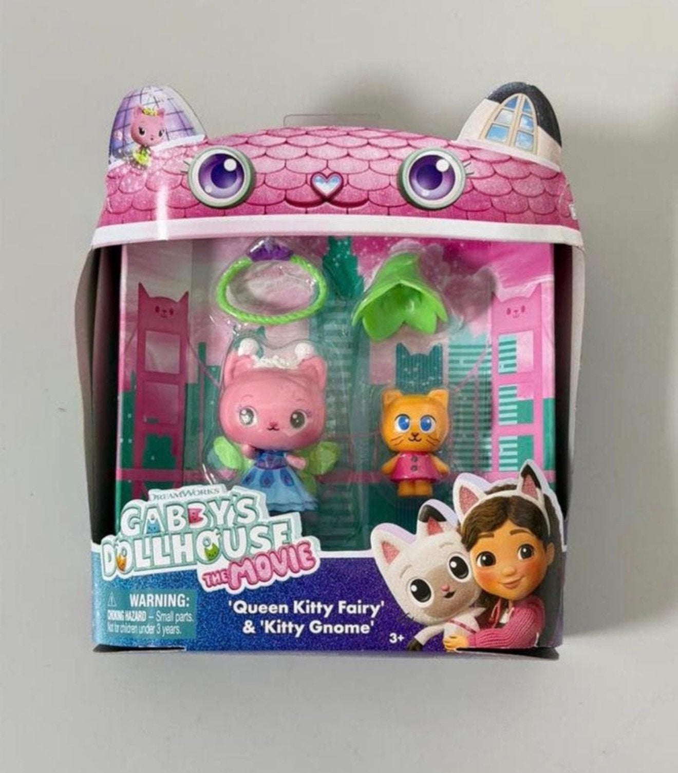 Gabby’s Dollhouse Movie poppetjes Queen Kitty Fairy - Nieuw, Ophalen of Verzenden, Nieuw