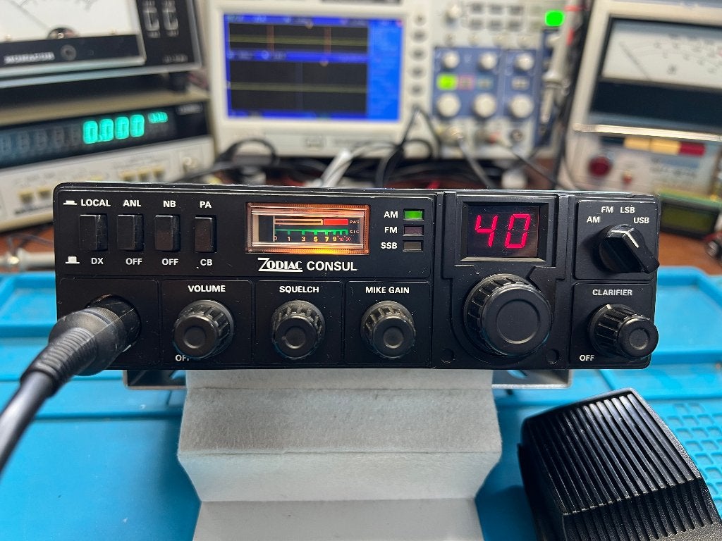 Radio CB Zodiac Consul, Enlèvement ou Envoi, Utilisé, Émetteur et Récepteur